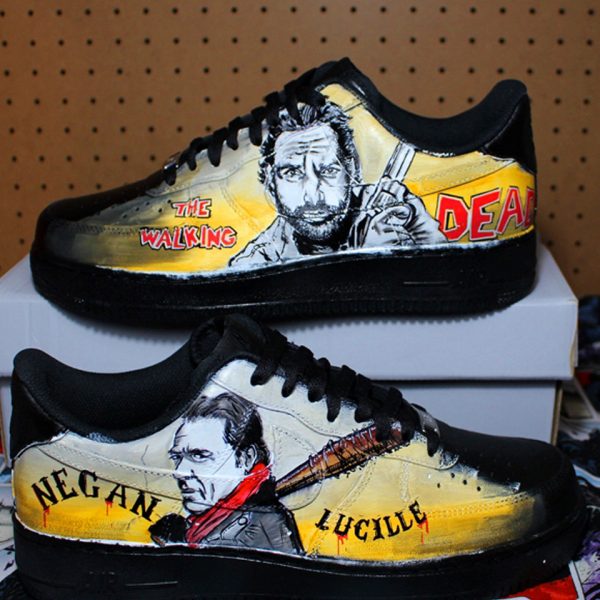 Rick x Negan Custom Air Force 1