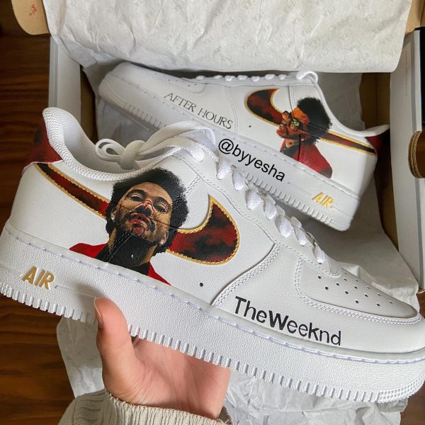 The Weeknd Creative Custom Air Force 1