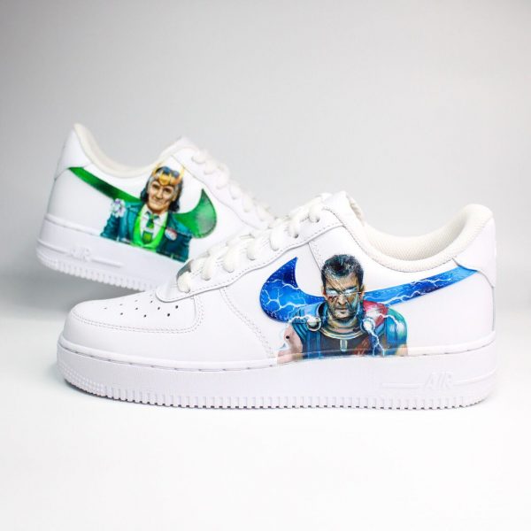 Thor and Loki Custom Air Force 1