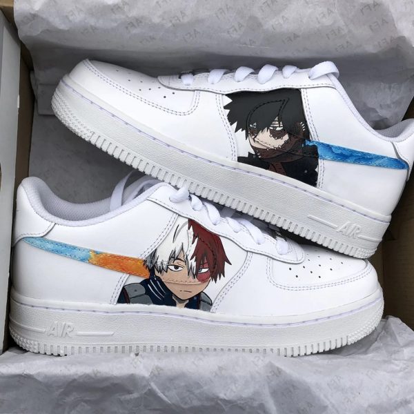 Todorki x Dabi Custom Air Force 1