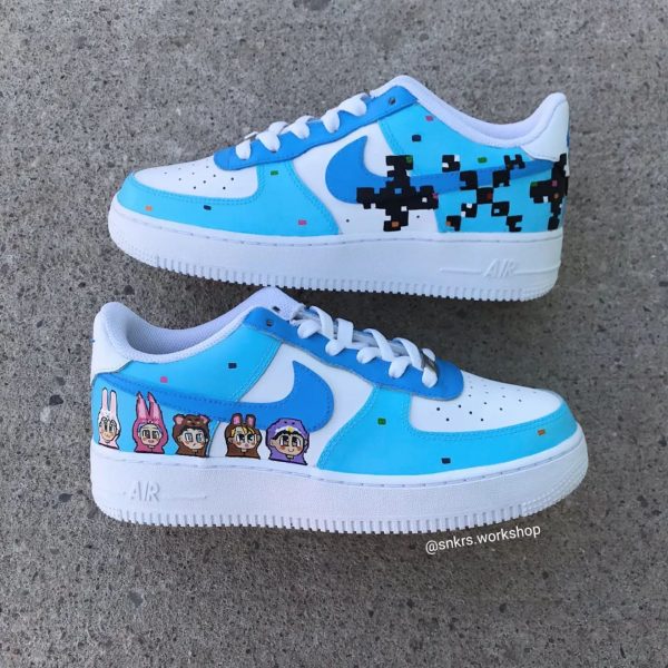 Tomorrow x Together Custom Air Force 1