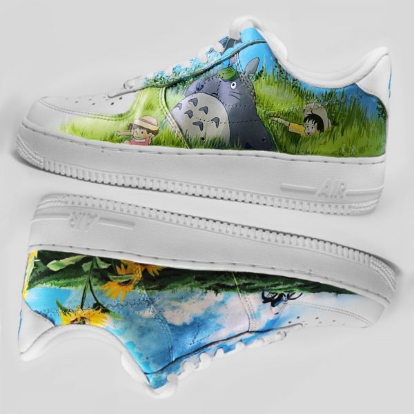 Totoro Anime Painted Custom Air Force 1