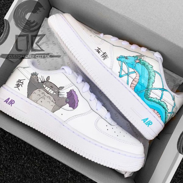 Totoro vs Haku Custom Air Force 1