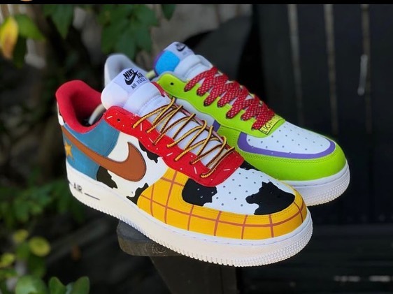 Toy Story Painting Custom Air Force 1