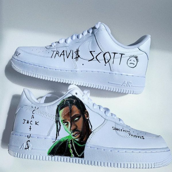 Travis Scott Custom Air Force 1