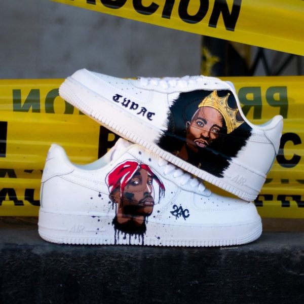 Tupac Design Custom Air Force 1