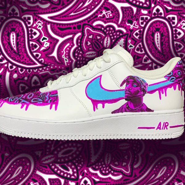 Tupac Shakur Custom Air Force 1