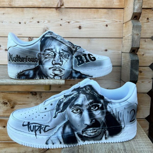 Biggie x Tupac Custom Air Force 1