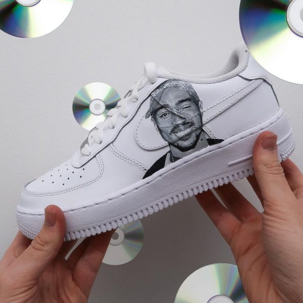 Tupac vs Biggie Custom Air Force 1