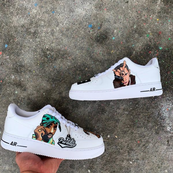 Tupac x Eminem Custom Air Force 1