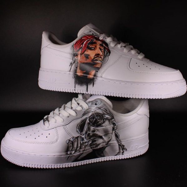 Tupac x Snoop Dogg Custom Air Force 1