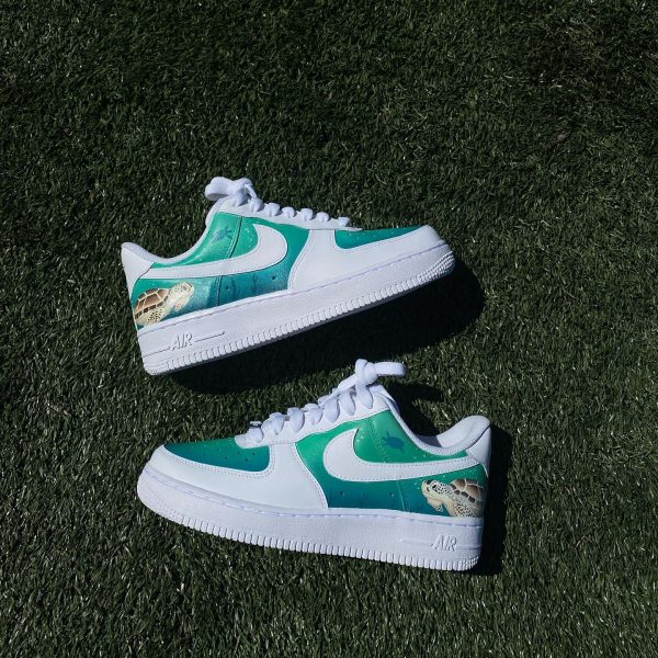 Turtle Design Custom Air Force 1