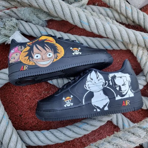 One Piece 34 Custom Air Force 1