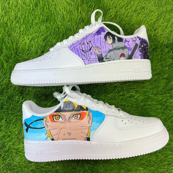 Naruto x Sasuke Custom Air Force 1