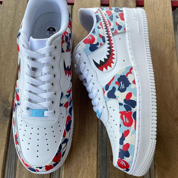 USA Bape Creative Custom Air Force 1