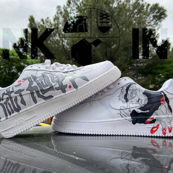 JJK Hand Painted Custom Air Force 1