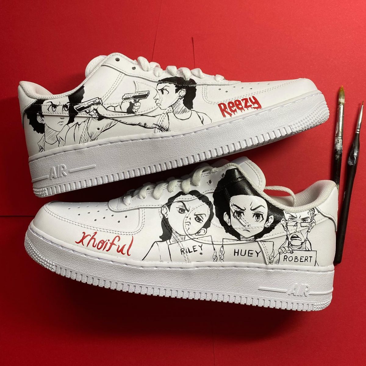 The Boondocks Custom Air Force 1