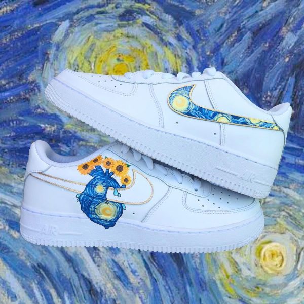 Van Gogh Painting Custom Air Force 1