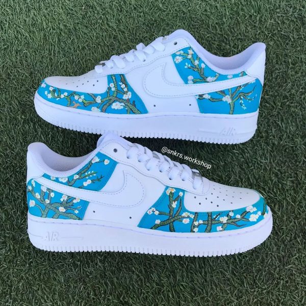 Van Gogh Handpainted Custom Air Force 1