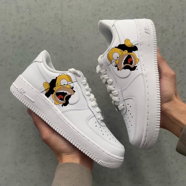 The Simpsons 10 Custom Air Force 1