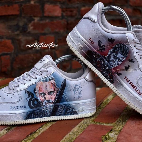 Vikings Painting Custom Air Force 1