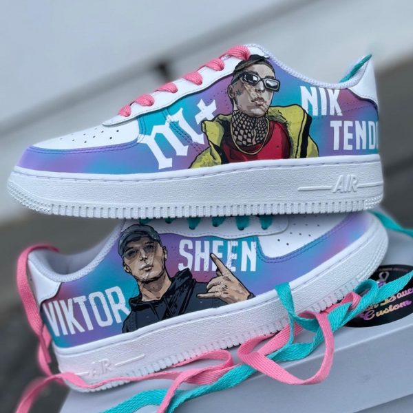 Viktor Sheen x Nik Tendo Custom Air Force 1