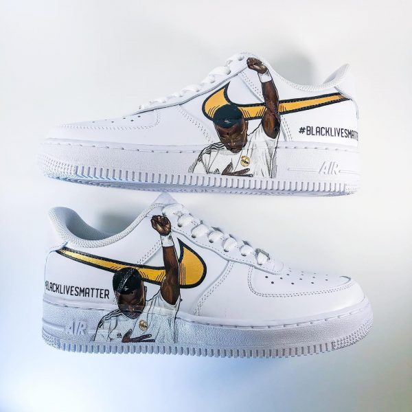 Vini Jr Painted Custom Air Force 1