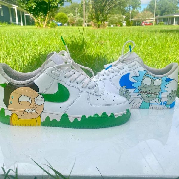 Rick and Morty 08 Custom Air Force 1