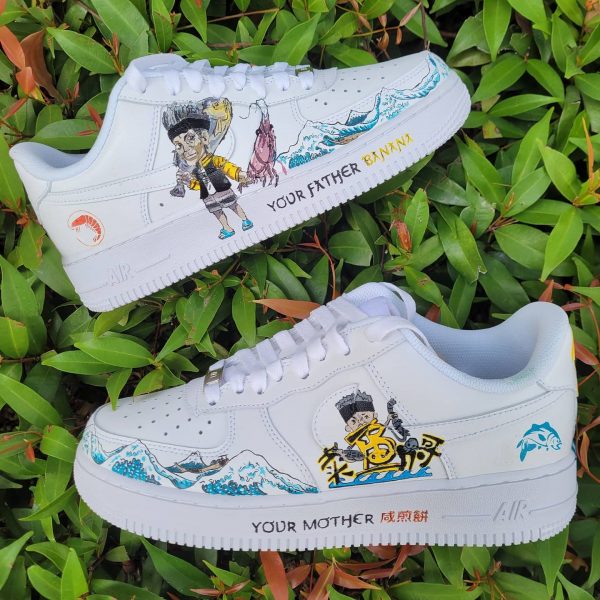 Wang Lei Painted Custom Air Force 1