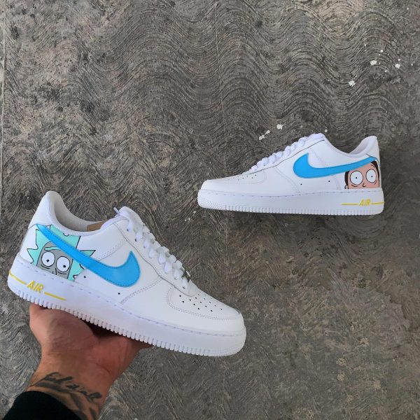 Rick and Morty 04 Custom Air Force 1