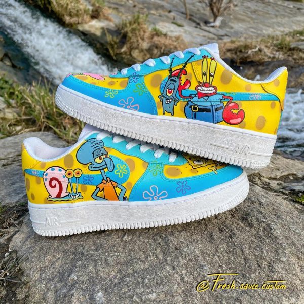 SpongeBob SquarePants 09 Custom Air Force 1