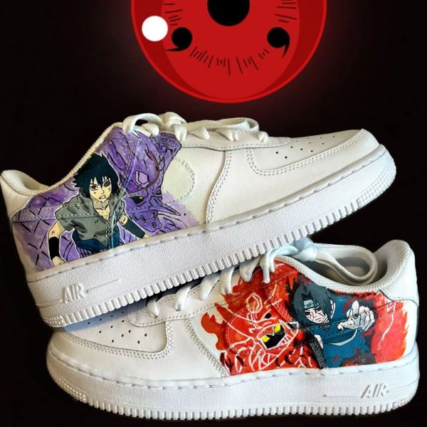 Itachi n Sasuke Custom Air Force 1