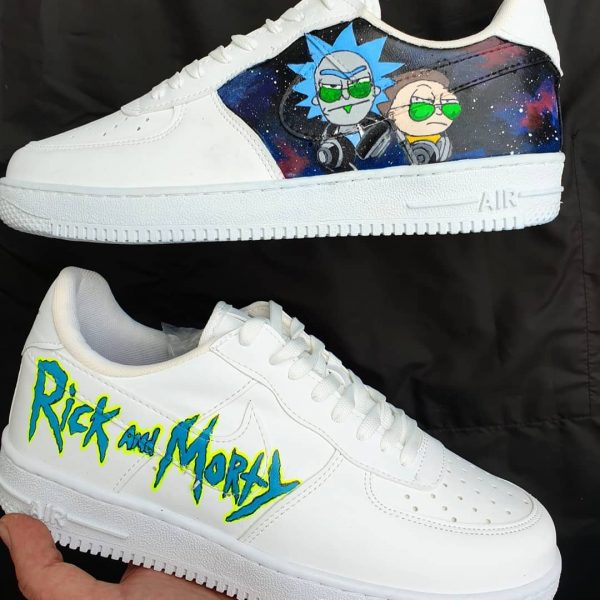 Rick and Morty 54 Custom Air Force 1