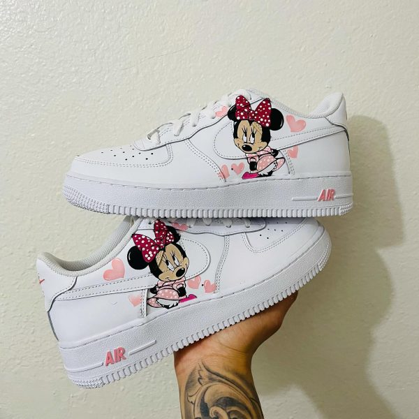 Minnie Disney Painting Custom Air Force 1