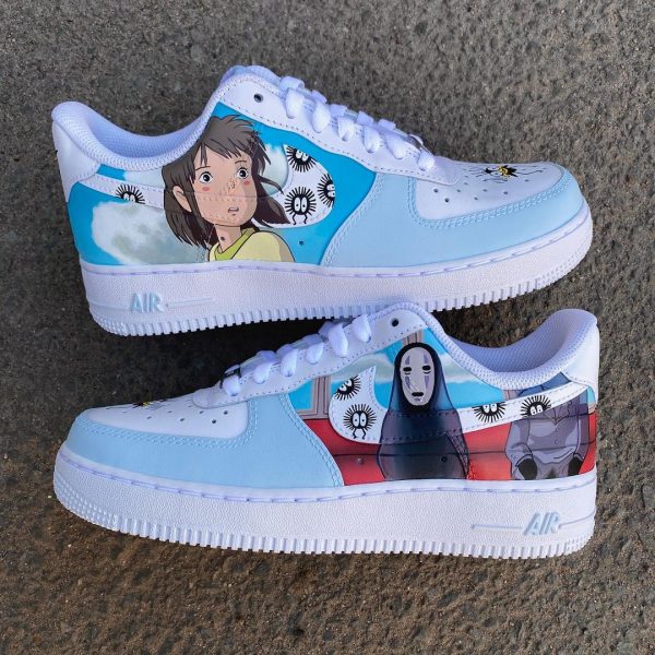 Spirited Away Hakuu Custom Air Force 1