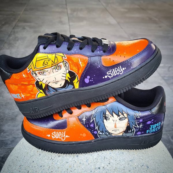 Naruto x Sasuke Custom Air Force 1