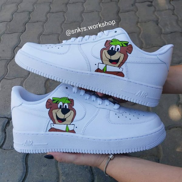 Yogui Painted Custom Air Force 1