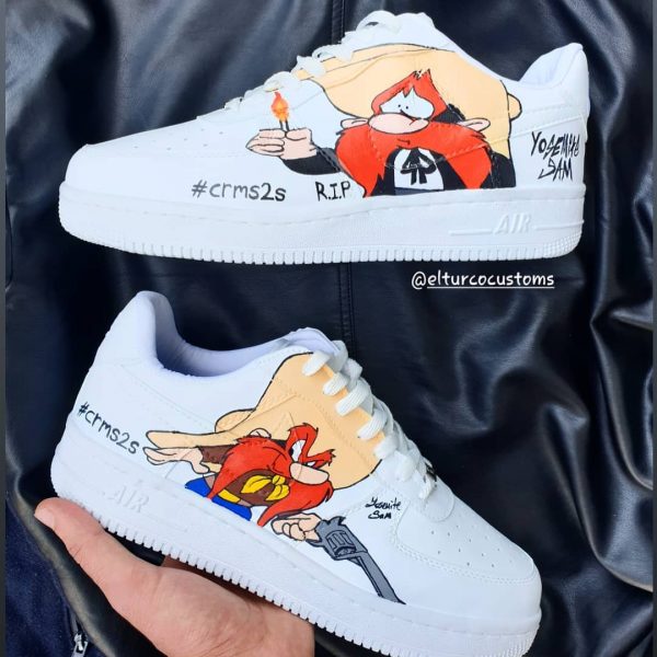 Yosemite Sam Custom Air Force 1