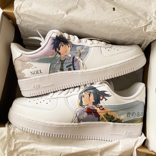 Your Name Painting Custom Air Force 1