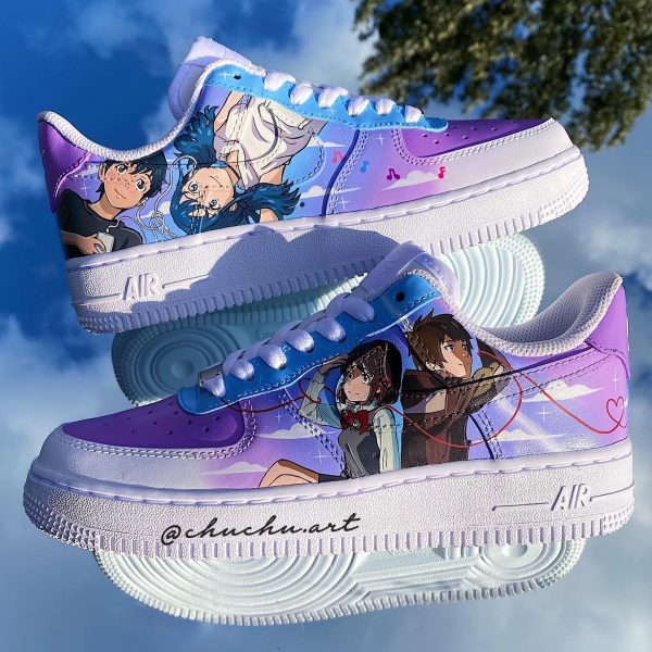 Your Name Painted Custom Air Force 1