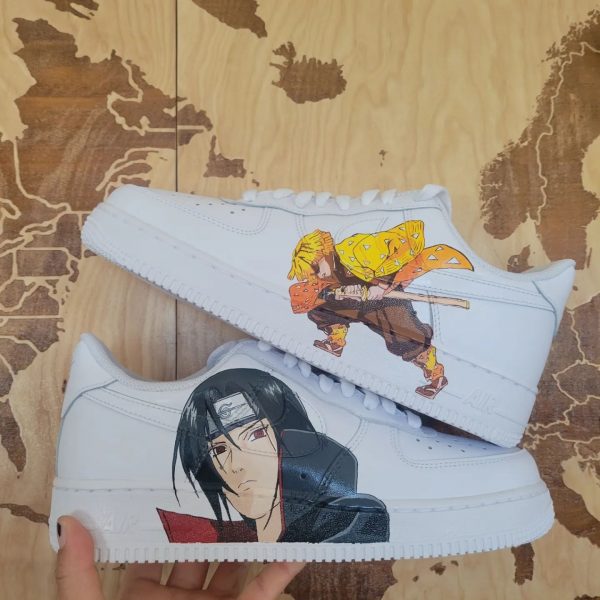 Zenitsu vs Itachi Custom Air Force 1