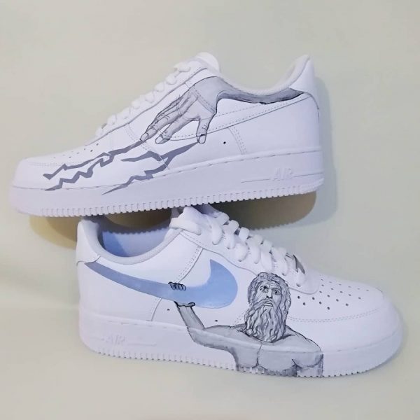 Zeus Painting Custom Air Force 1