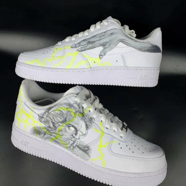 Zeus Inspired Custom Air Force 1