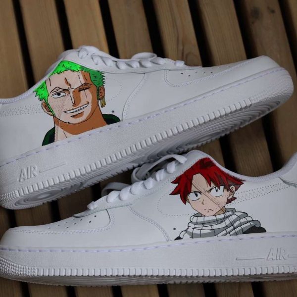 Zoro x Natsu Custom Air Force 1