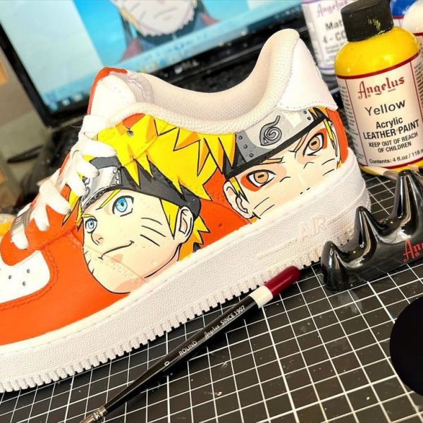 Naruto x Sasuke Custom Air Force 1