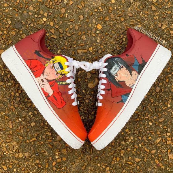 Naruto Itachi Painting Custom Air Force 1