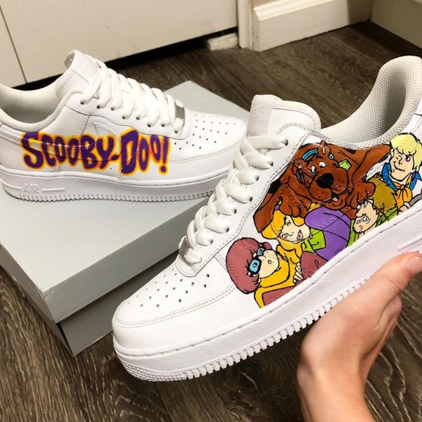 Scooby-Doo Painting Custom Air Force 1