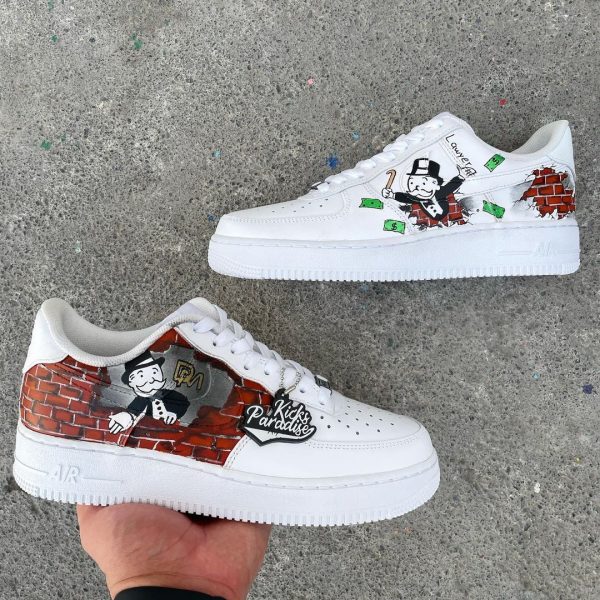 Painting Monopoly Custom Air Force 1