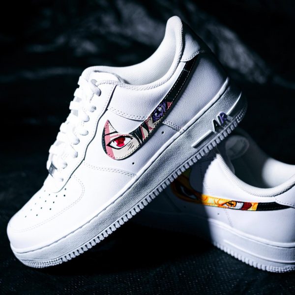 Naruto Sasuke Handpainting Custom Air Force 1