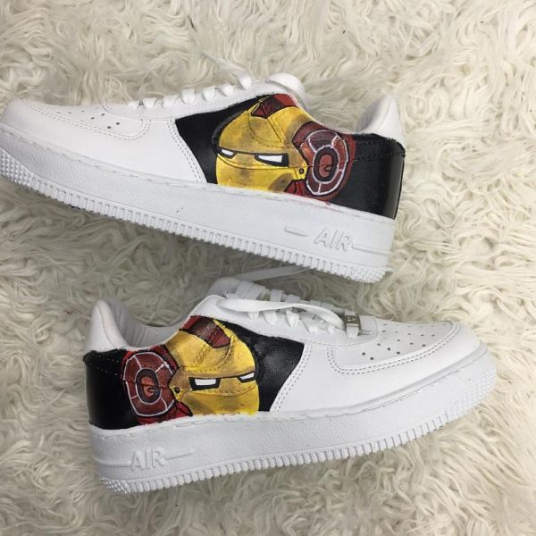 Handpainted Iron Man Custom Air Force 1